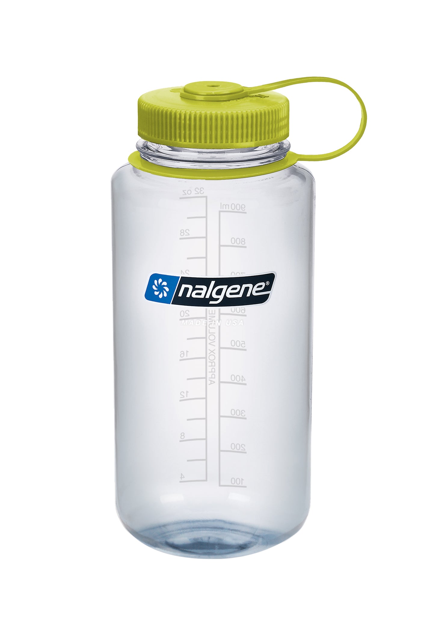 Nalgene 1L Wide Mouth Water Bottle Clear