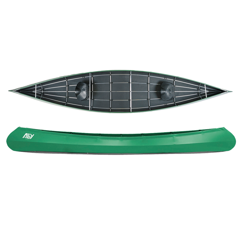 Bergans Ally Folding Canoe 16.5' Green