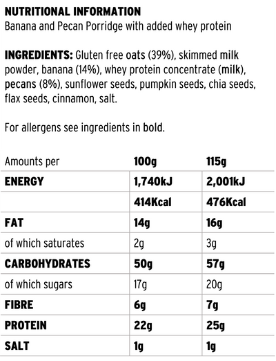 Resilient Nutrition - High Protein Porridge