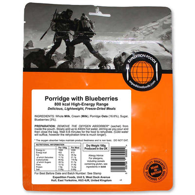 Expedition Foods - Porridge with Blueberries