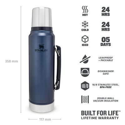 Stanley Classic Vacuum Flask 1L