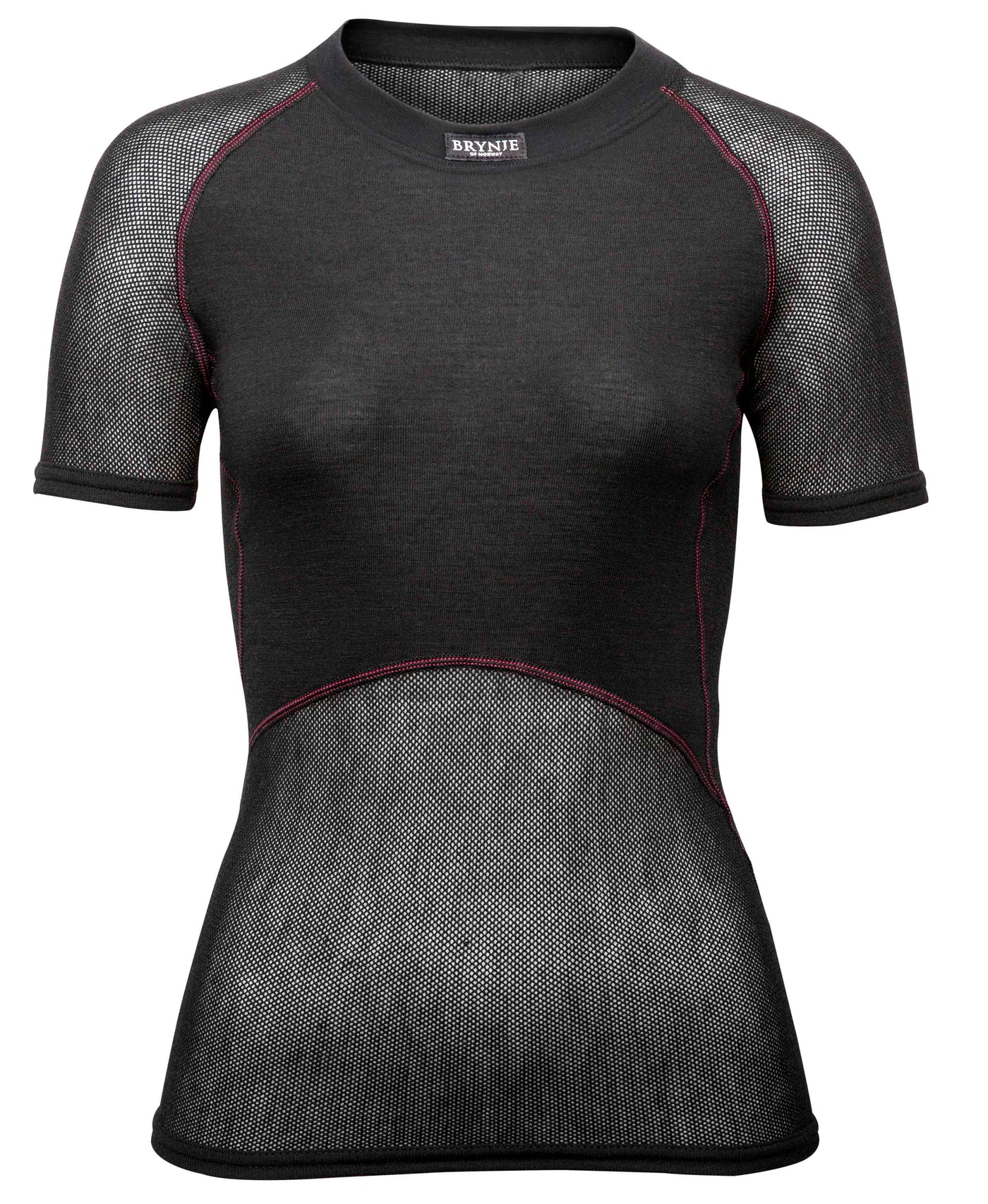 Brynje Womens Wool Thermo light T-shirt Black