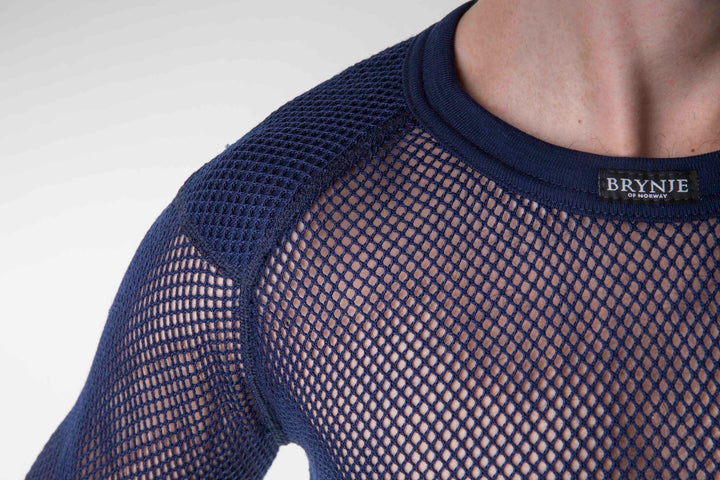 Brynje Super Thermo shirt with inlay, base layer, mesh base layer, fishnet base – Nordiclife