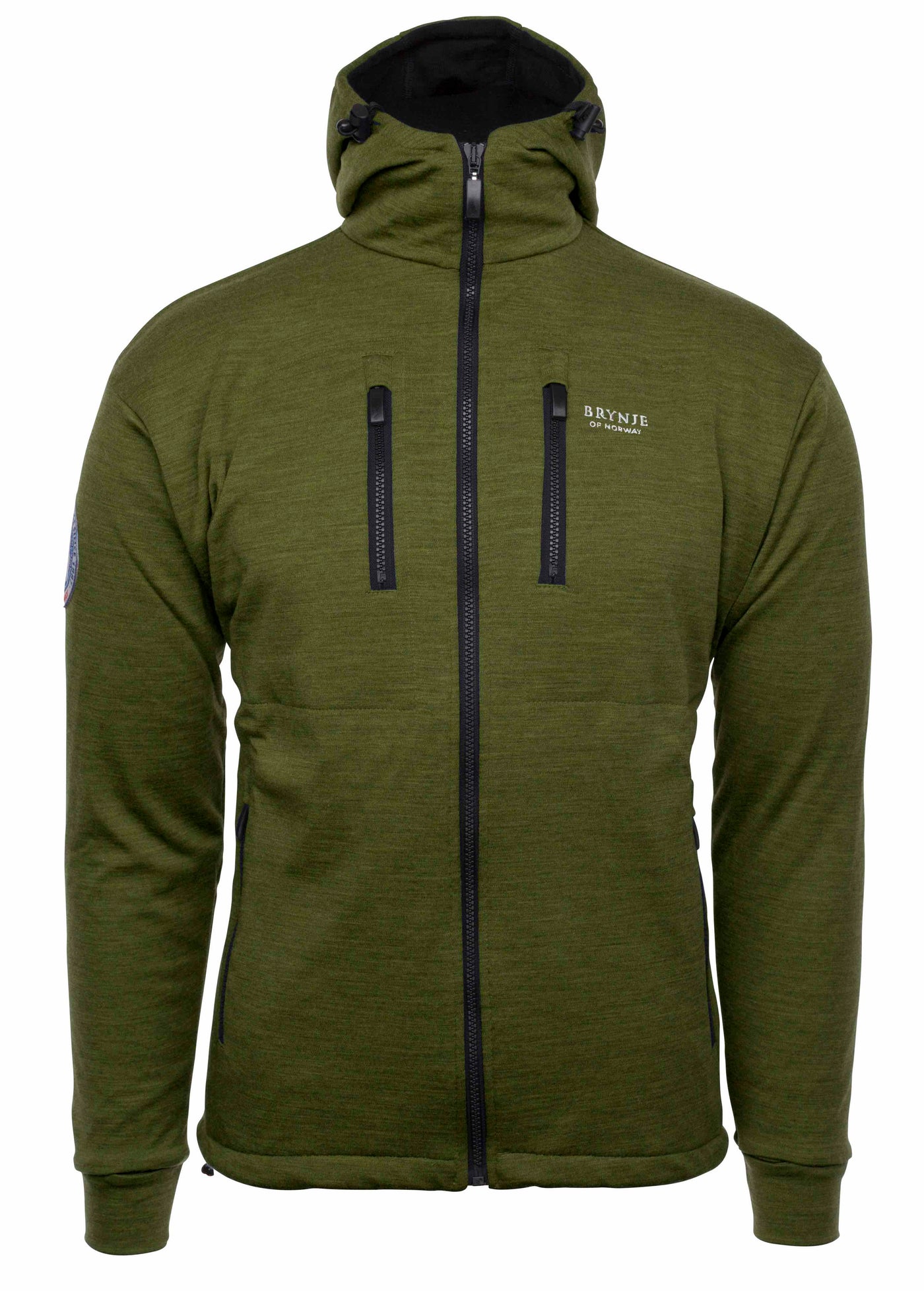 Brynje Antarctic Merino Jacket W/S Green