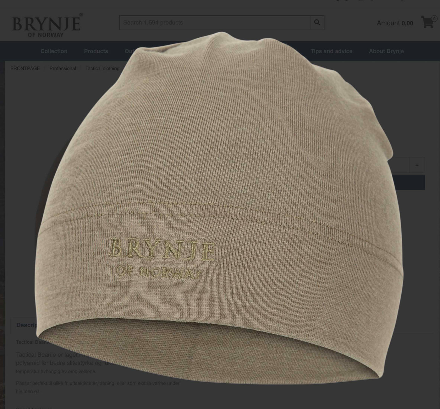 Brynje Tactical Beanie