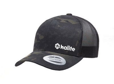 Halite Trucker Hat in Multicam Black